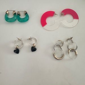 BaubleBar 4 Earrings Bundle